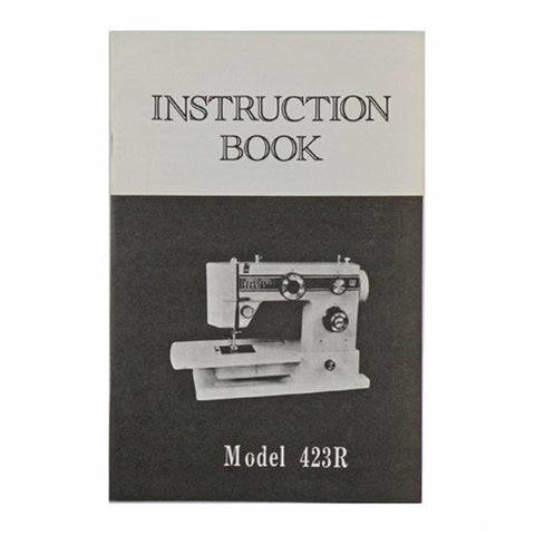 Instruction Book for White 423