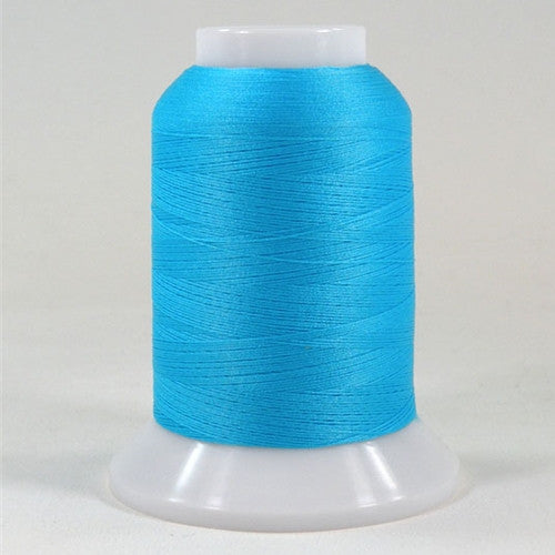 YLI Woolly Nylon in Radiant Turquoise, 1000m Spool