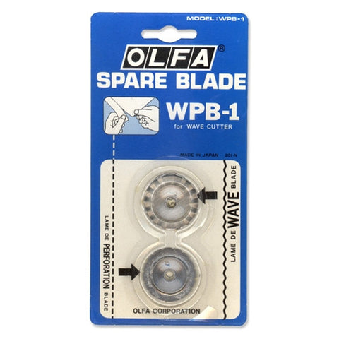 Olfa 28mm Replacement Wave & Perforation Blade Set