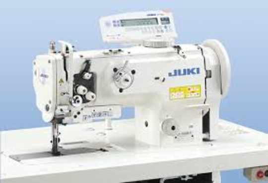 Juki LU-1510N-7 Walking Foot Needle Feed Industrial Sewing Machine & Stand