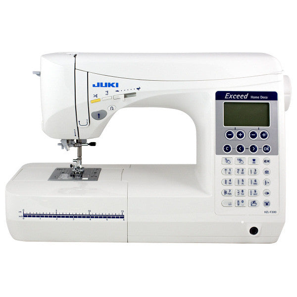 Juki HZL-F300 Exceed Series - Computer Sewing Quilting Machine w/ 20 Bobbins and 100 Needles