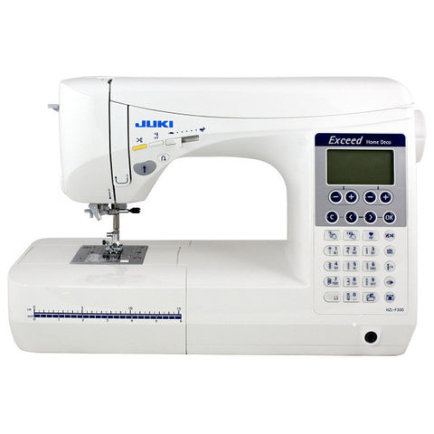 Juki HZL-F300 Exceed Series - Computer Sewing Quilting Machine w/ 20 Bobbins and 100 Needles