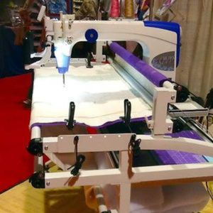 Juki TL-2200QVP Quilt Virtuoso Pro Long Arm Quilting Machine with Extra Large 18" x 10" Throat and Deluxe 10ft Quilting Frame