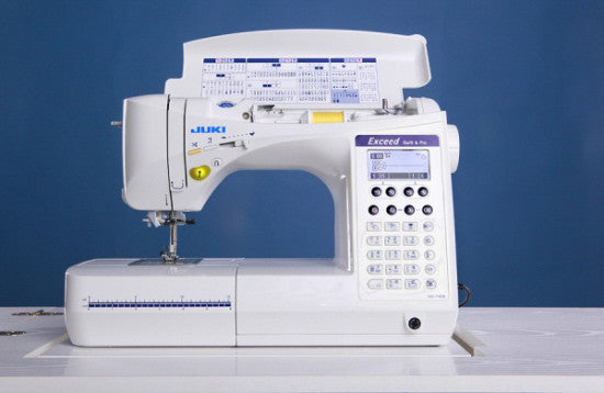 Juki HZL-F400 Computerized Sewing Quilting Machine with 20 Bobbins, 100 Organ Needles, Extension Table