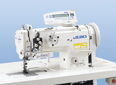 Juki LU-1561N 2-needle, Unison-feed, Lockstitch Machine with Vertical-axis Large Hooks